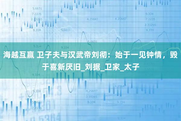 海越互赢 卫子夫与汉武帝刘彻：始于一见钟情，毁于喜新厌旧_刘据_卫家_太子