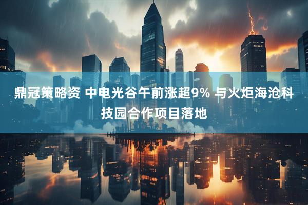 鼎冠策略资 中电光谷午前涨超9% 与火炬海沧科技园合作项目落地